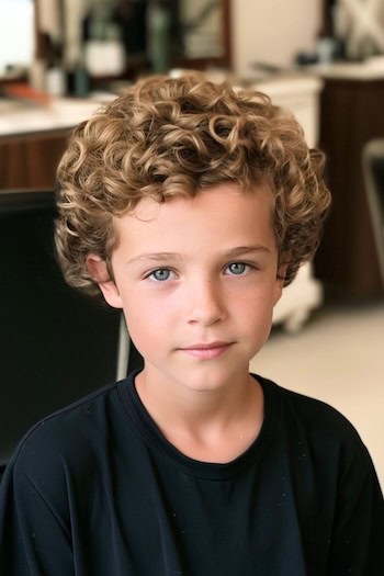 Rounded Curls Haircut