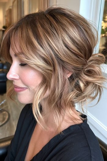 Sun-Kissed Bronde Hair Color