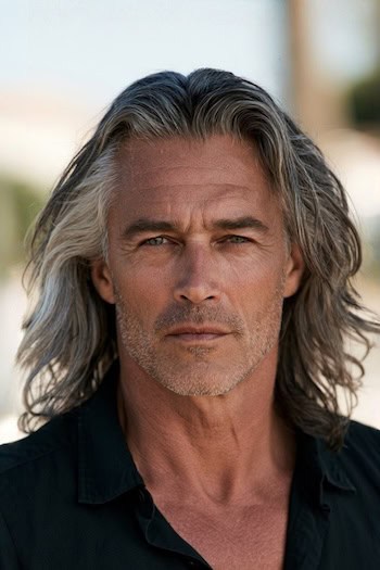 Shoulder-Length Layers Haircut