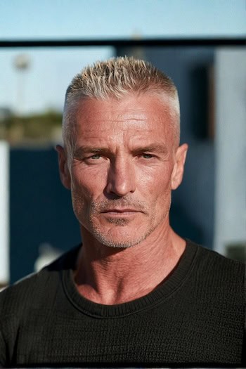 Spiked Crew Cut Haircut