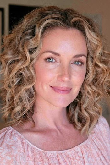 Foilyage Blonde with Highlights Hair Color
