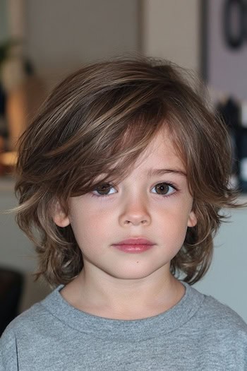 Grown-Out Layers Haircut