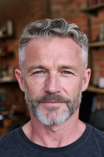 Short Waves with Taper Fade Hairstyle