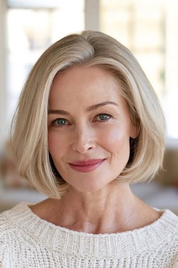Chin-Length Bob Hairstyle