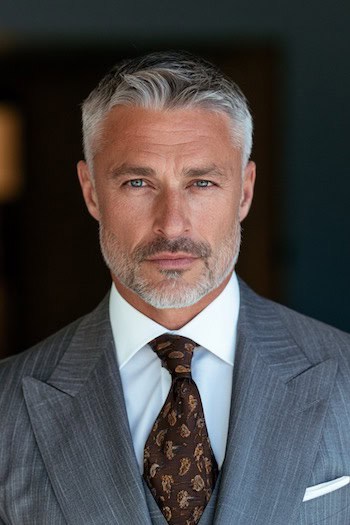Cropped Executive Cut Hairstyle