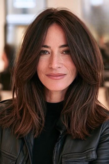 Medium-Length Layers Hairstyle
