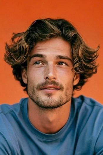 Flipped-Up Waves Hairstyle
