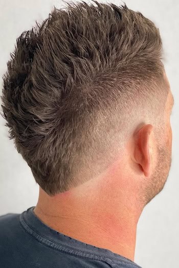 Faux Hawk Fade Haircut