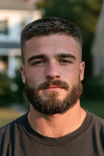 Textured Crew Cut Haircut